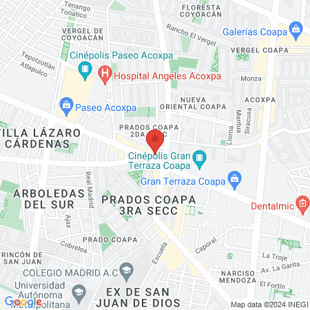 Kaiffe Nails and Coffee map