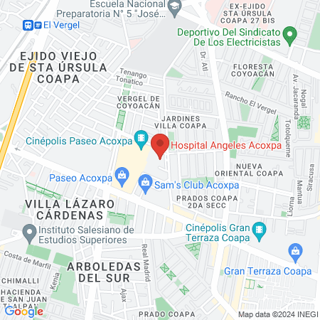 Dr. Francisco López Argüelles Cardiología clínica e intervencionista map