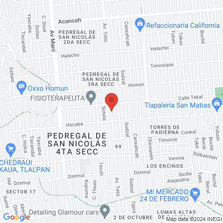 Salón “Yamilet" map