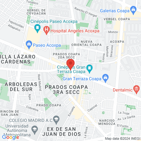 Ulises Jesus Chavez Villanueva Cirujano General map