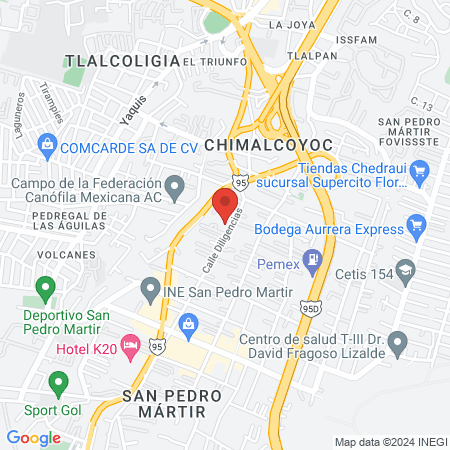 Universidad De Estilismo Del Sur map