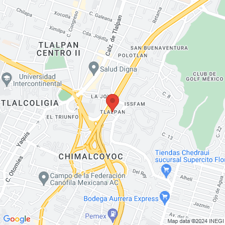 Dr. Jonathan Mortera Casillas map