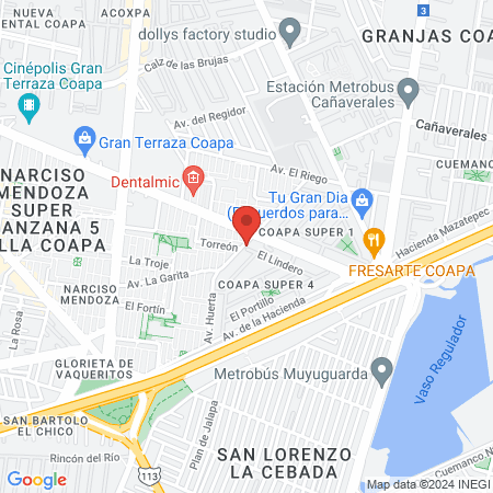 Estética Cristian map