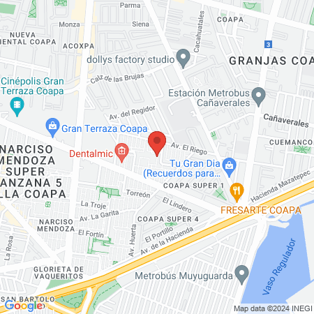Genesaret Consultorio Dental Y Podologo map