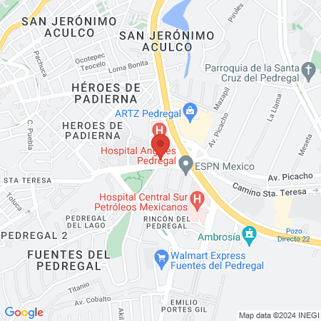 CENTRO INTEGRAL ENFERMEDADES VASCULARES map
