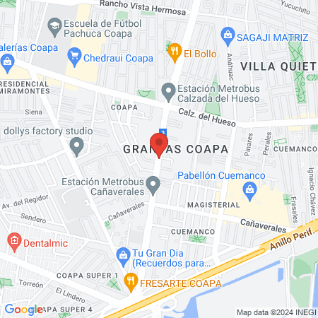 Lash Me Extensiones de Pestañas map