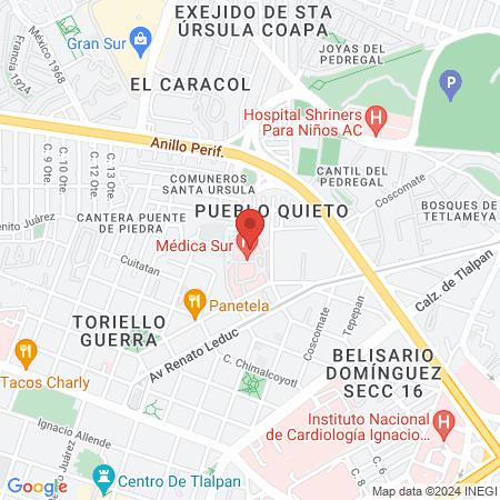 Garcia Reyes Barroso Jose Antonio Dr map