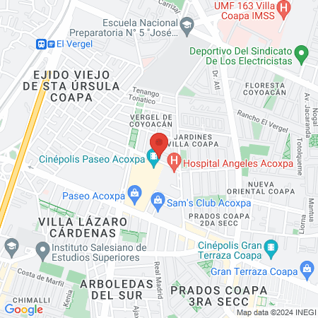 Gabriela Gollas Zamora Psiquiatra map