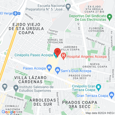 Dr Aldo Meneses Rios. Especialista en Infertilidad map