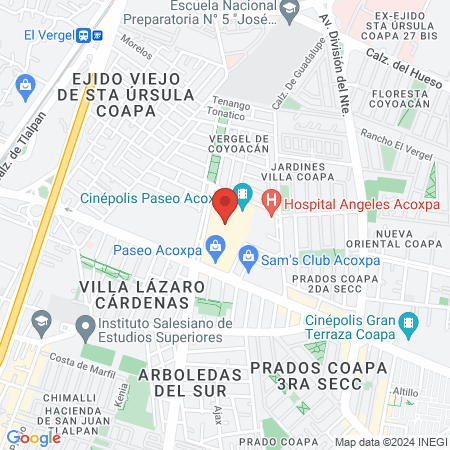 Cirugía Infantil map