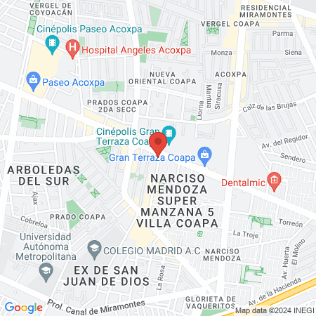 Ricardos Estetica map