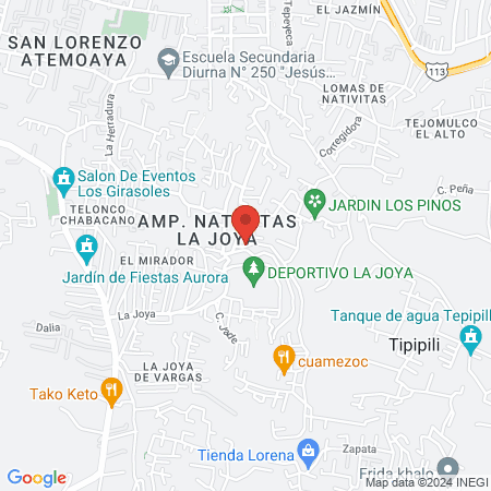 Dra. Gabriela Flores map