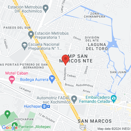 Alhelí Cárdenas maquillaje y peinado profesional map