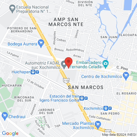 Veterinaria Hunter map