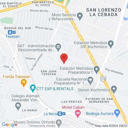 Alferro Sports Barber map