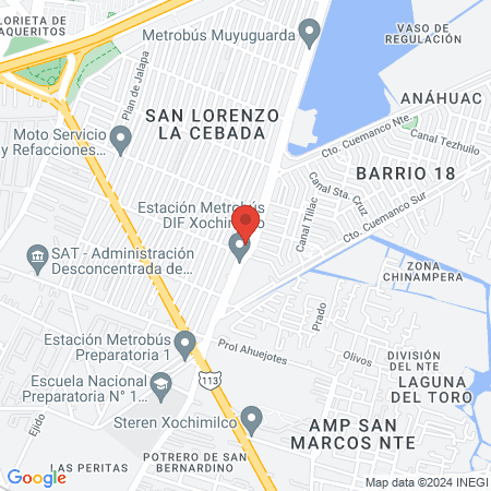 Dr Marco Palacios map