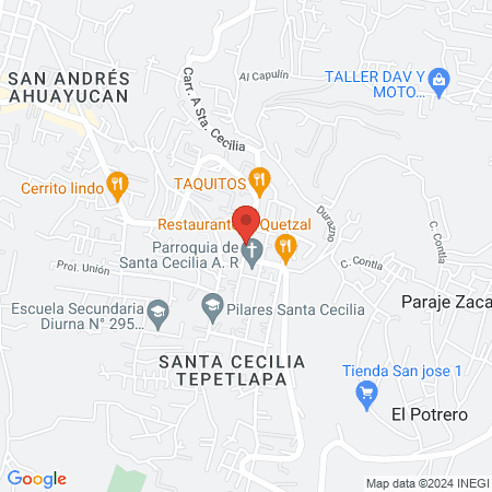 Artemio Daniel Lozano Constantino map