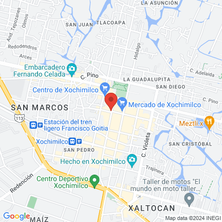 Estetica Unisex Esveidy Londo map