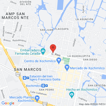 Dental Xochimilco map