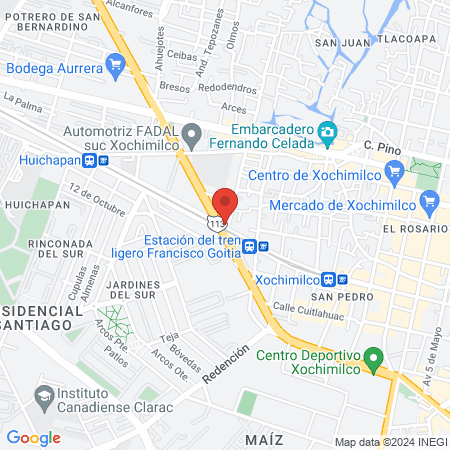 Asesoría Y Gestoría Vehícular Trammes map