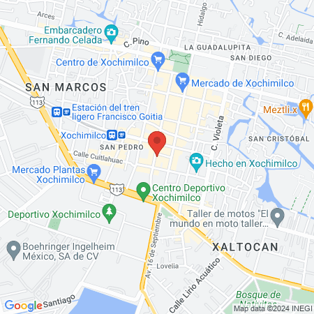 Dr. Daniel Calvo Mena, Urólogo map