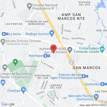 Estética Jaqueline map