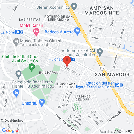 Dr. Salazar Garduño Benjamín map