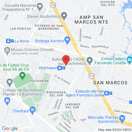 Fundación Mil Sonrisas Xochimilco map