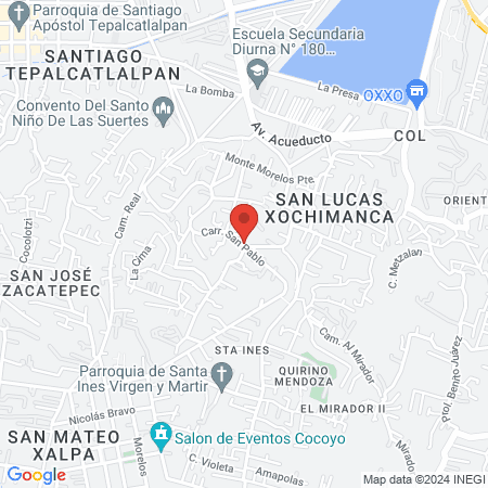 C.D Javier Herrera Becerril map