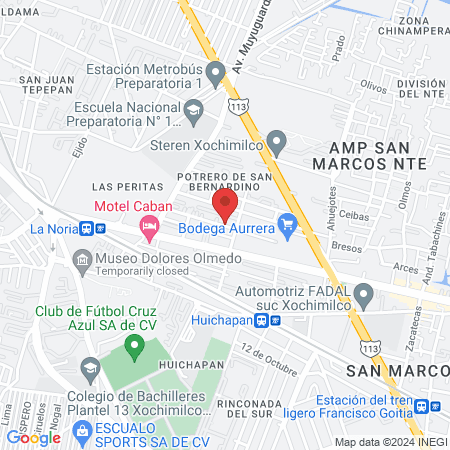 Jessie Eyelashes Extensions map