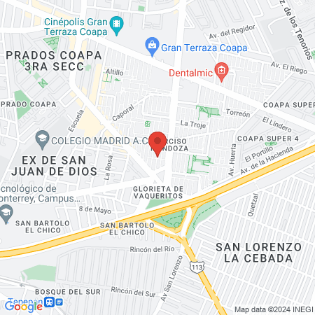 Clínica Spa Zelig map