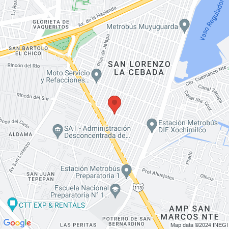 Estética Glamour map