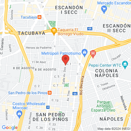 Estética Gypsies map