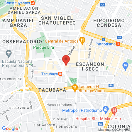 Peluqueria Tokio map