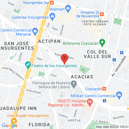 Estética Unisex Paul map