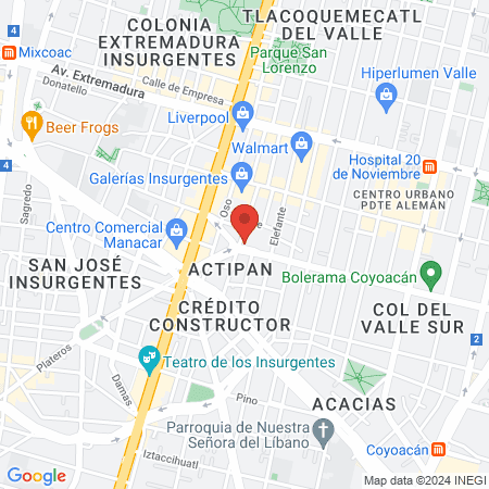 Cosultorio Dental map