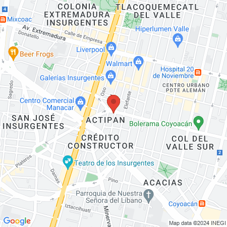 Consultorio Juan Carlos Valle map