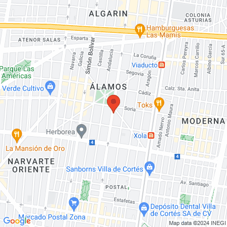 Glam Fashion Salón map