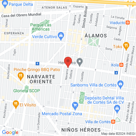 Peluqueria La Brocha De Oro map