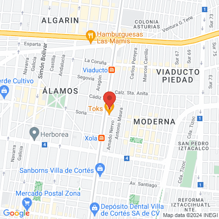 Cosmetología Spa Hubun map