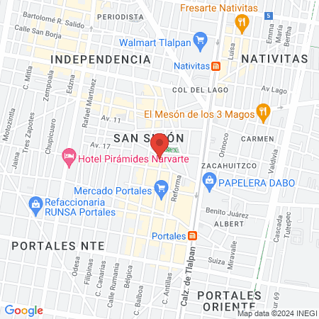 Estetica Ulises Pilar map