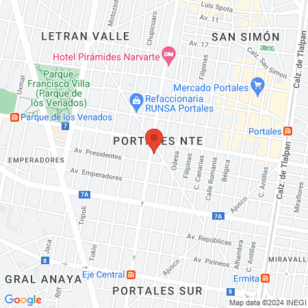 Consultorio Doctora Karen Hernández Olvera map