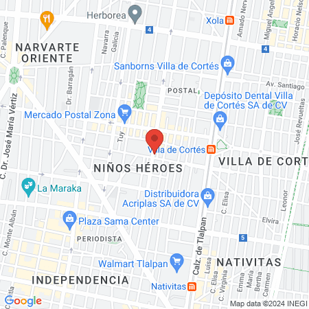 Clinica Dental Duprat map