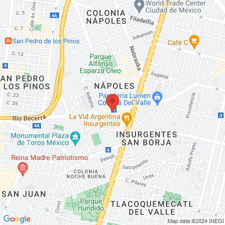 Body Queen depilacion definitiva map