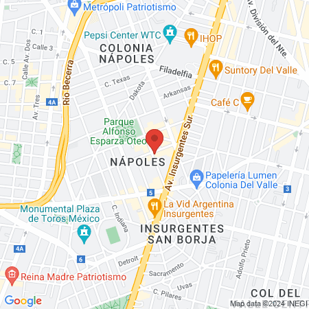 Lic. Norma Alicia Cienfuegos Reyes, Dentista - Odontólogo map