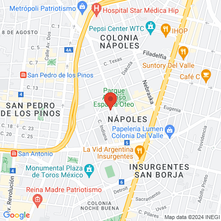 Dr. Sergio Uriel Belmont Sánchez map