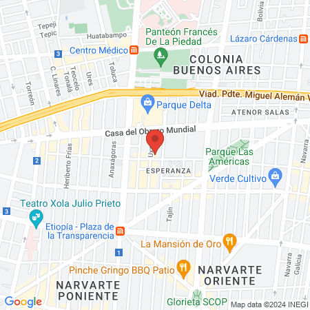 Nutri-Fis Uxmal , Servicio de Nutricion y Fisioterapia map