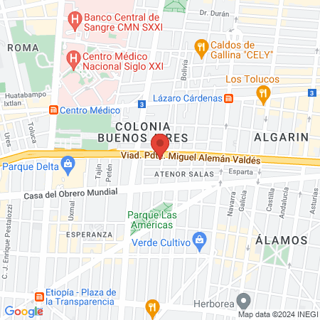 CIRUJANO DENTISTA map