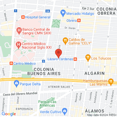 OLORES CANINOS & CERTIFICACIÓN iNTERNACIONAL S.A DE C.V. map