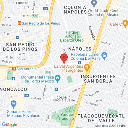 Estética Bisage y Belleza map